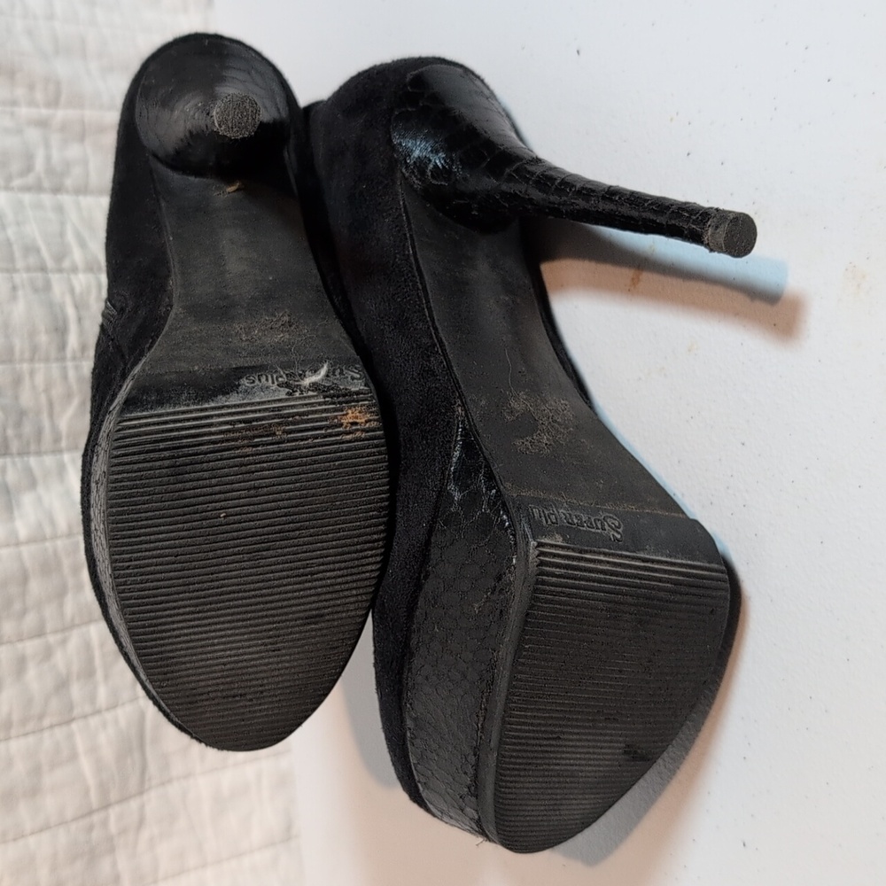 Call It Spring Snakeskin Platform Booties - Picture 3 of 7